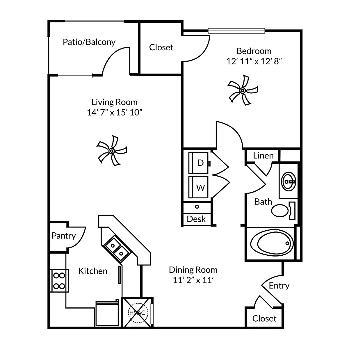 Floor plan A1