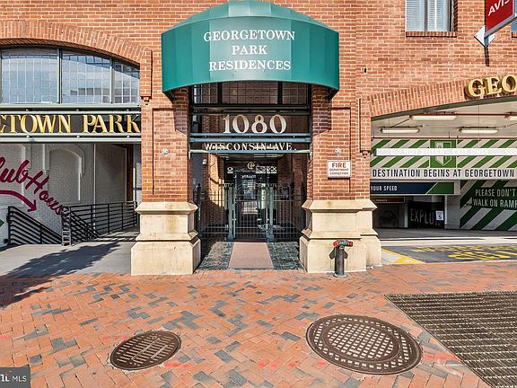 Entrance on Wisconsin Ave