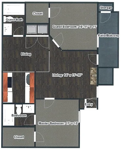 Floor plan T3