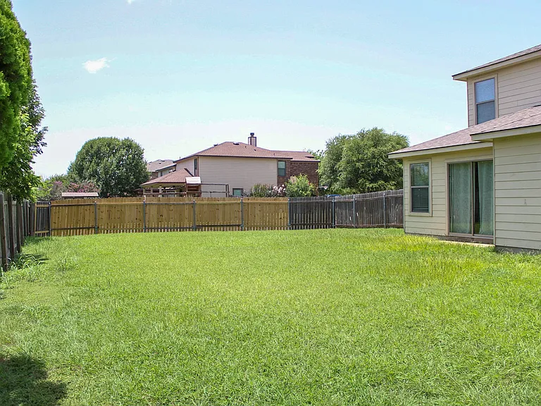 Large Back Yard