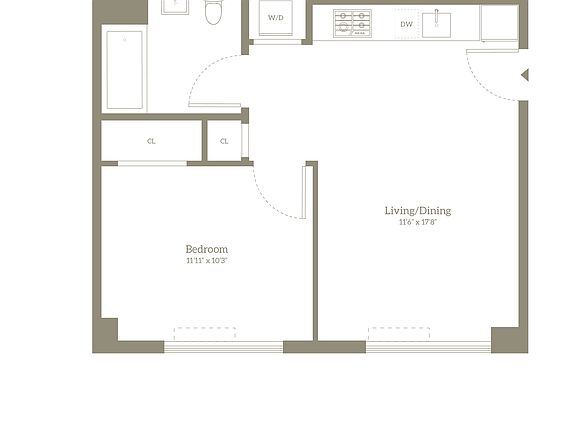 2nd image of 445 W 35th St APT 11C