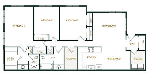 Floor plan CL3