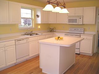 Bright White Kitchen