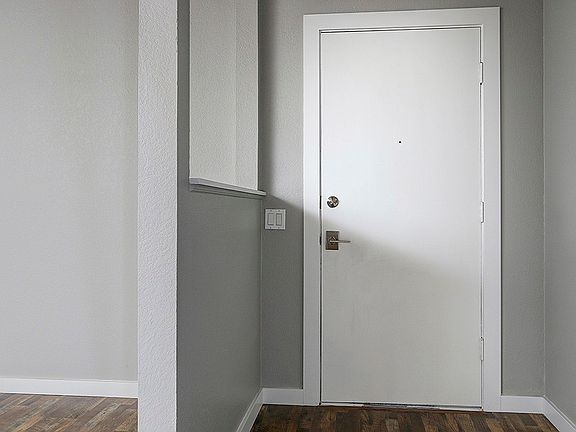 Lower unit front entry