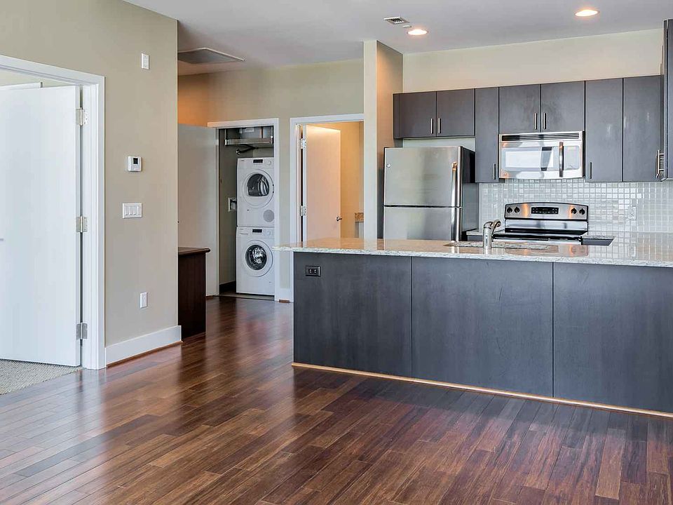 Spacious floor plans with wood flooring throughout