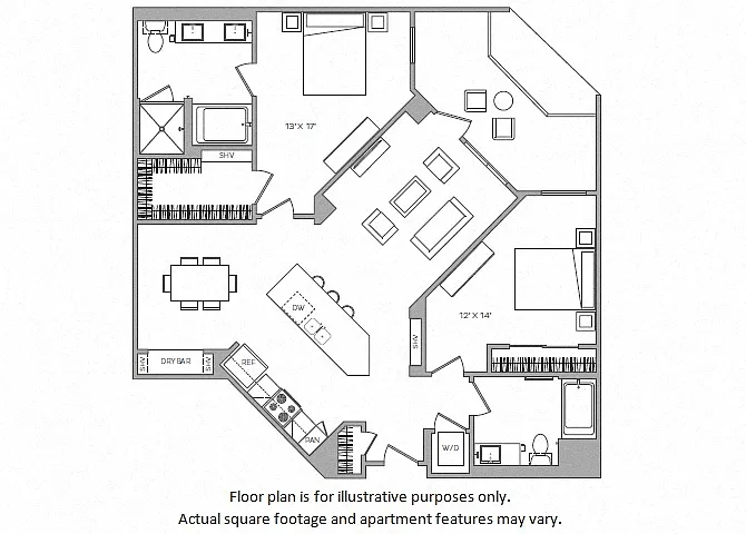 Floor plan K