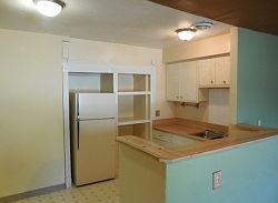 Living Room into Kitchen