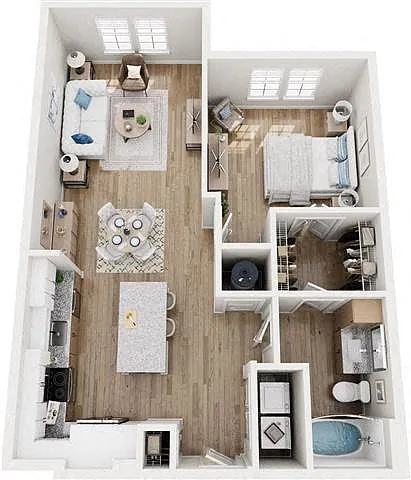 Floor plan A13