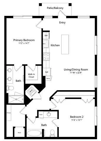 Floor plan B2 BSMT