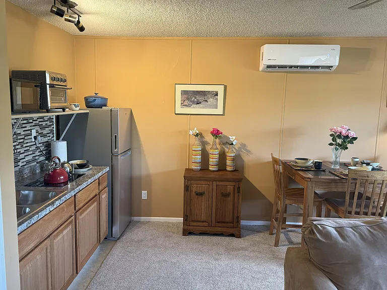 Kitchenette and dining area