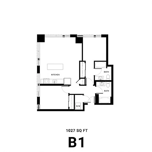 Floor plan B1