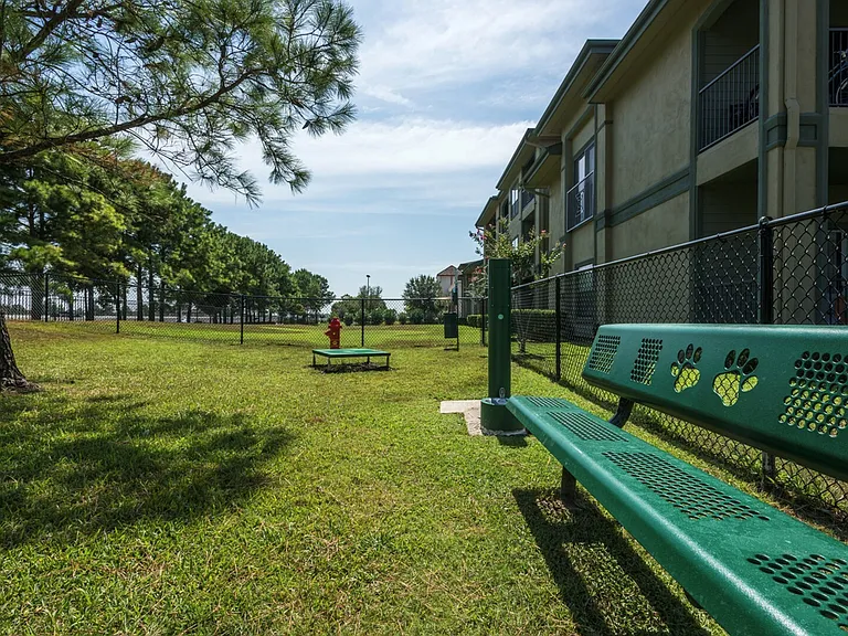 Pet Park with Sitting Area