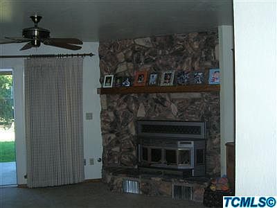 Nice fireplace with insert