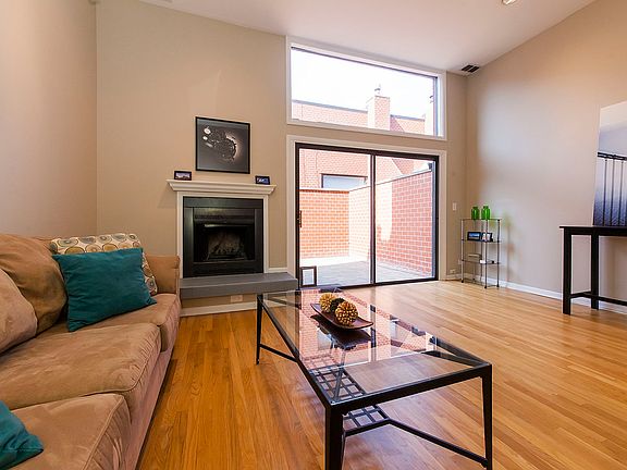 Living Room with Fireplace