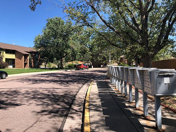 the mail-box for this pretty condo.