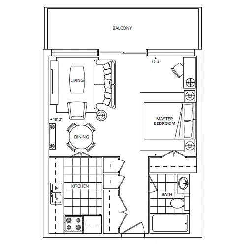 Floor plan B2