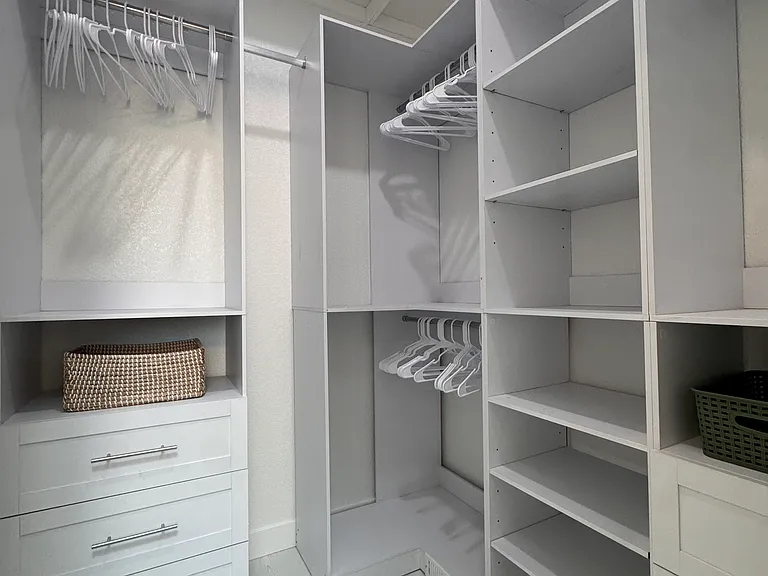 Master Walk-in Closet