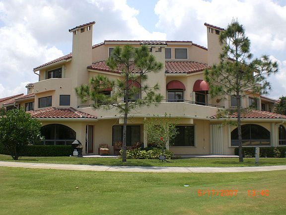 Back view of condo building