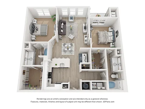 Floor plan B1R
