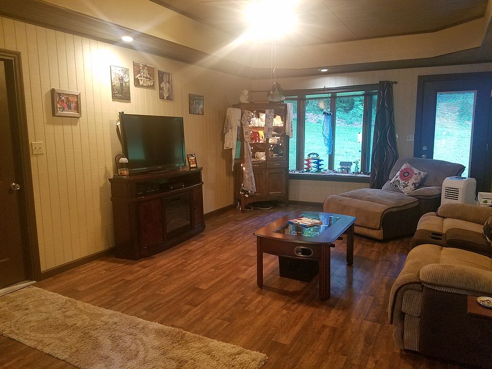 Great room with lake views
