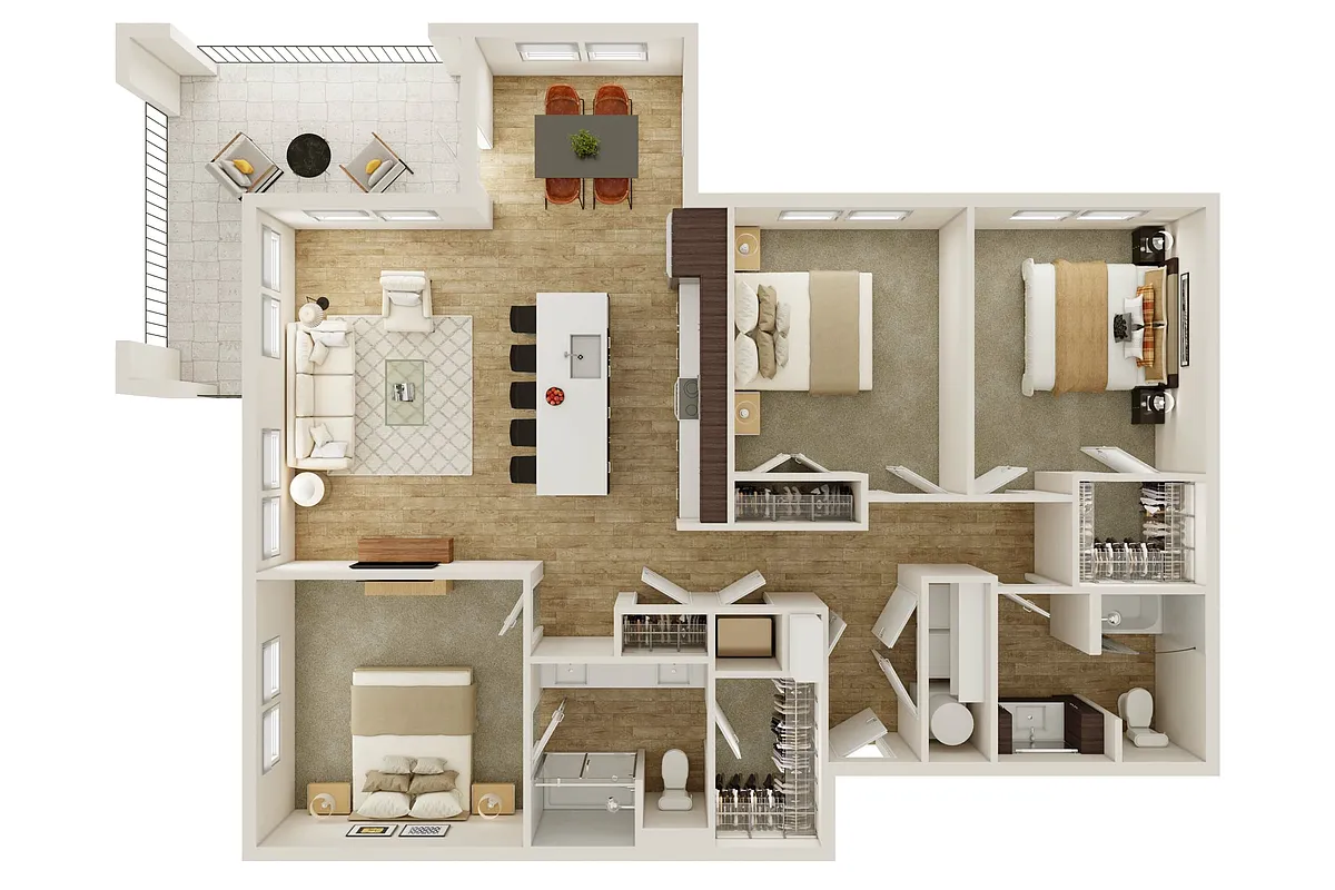 Floor plan C1