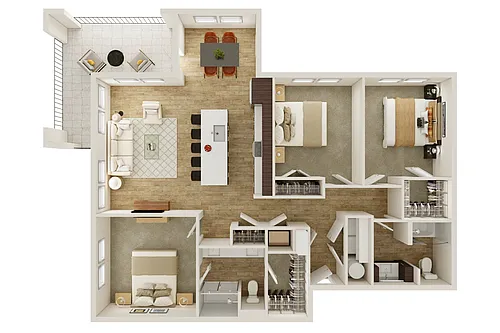 Floor plan C1