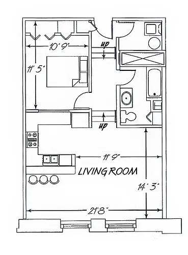 Floor plan D13