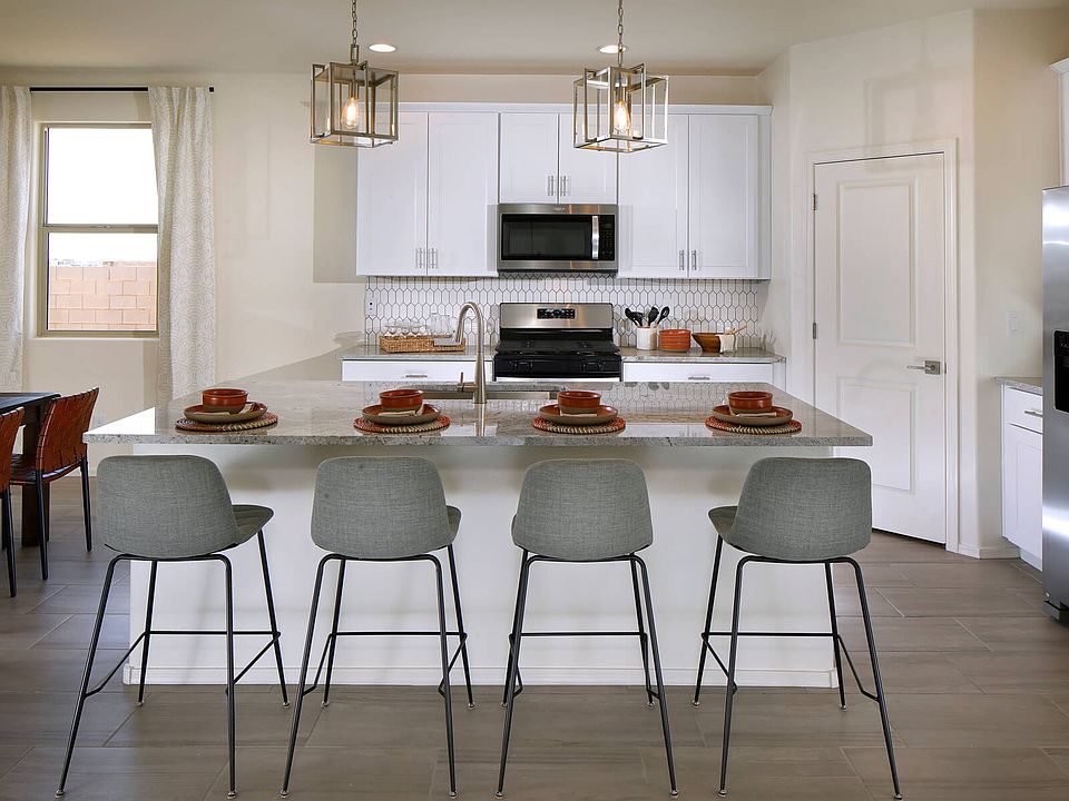 The 2110 floorplan modeled at Fieldstone at Gladden Farms in Tucson, AZ.