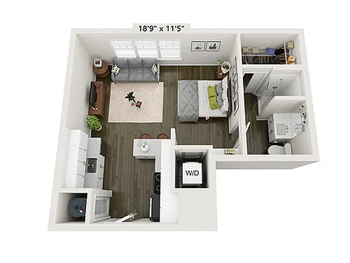 Floor plan Studio C