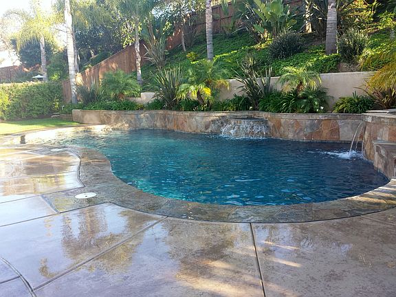 Backyard pool