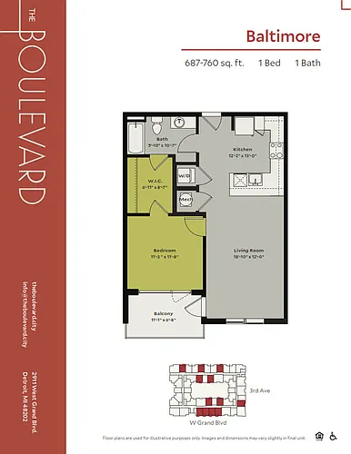 Floor plan Baltimore
