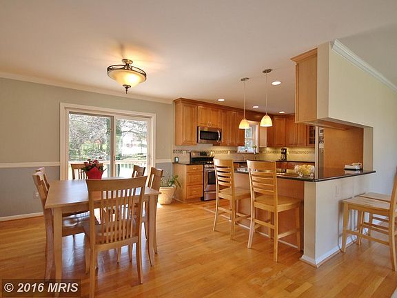 Dining Room open to kitchen