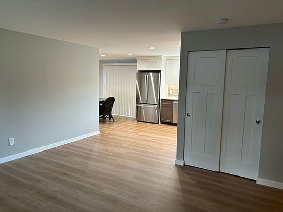 Looking towards kitchen from front door