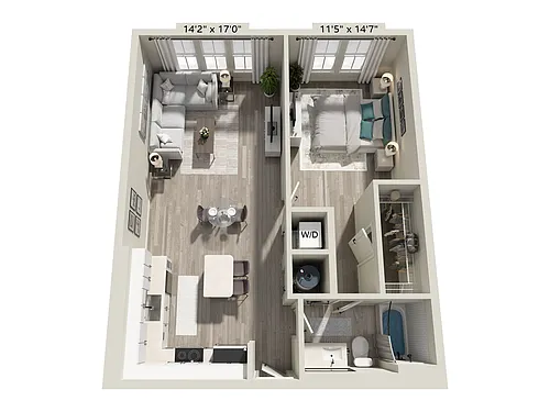 Floor plan A1