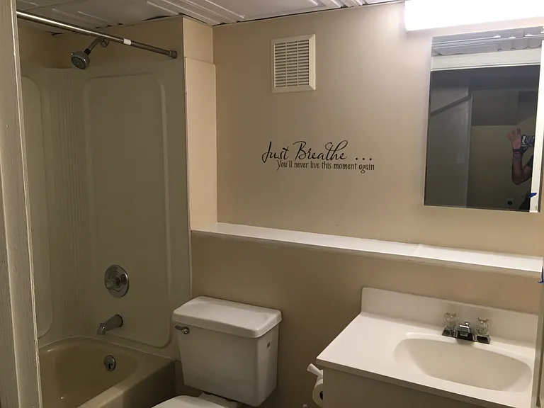 Downstairs full bathroom