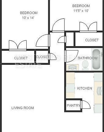 2nd image of 415 Woodside Dr APT 01