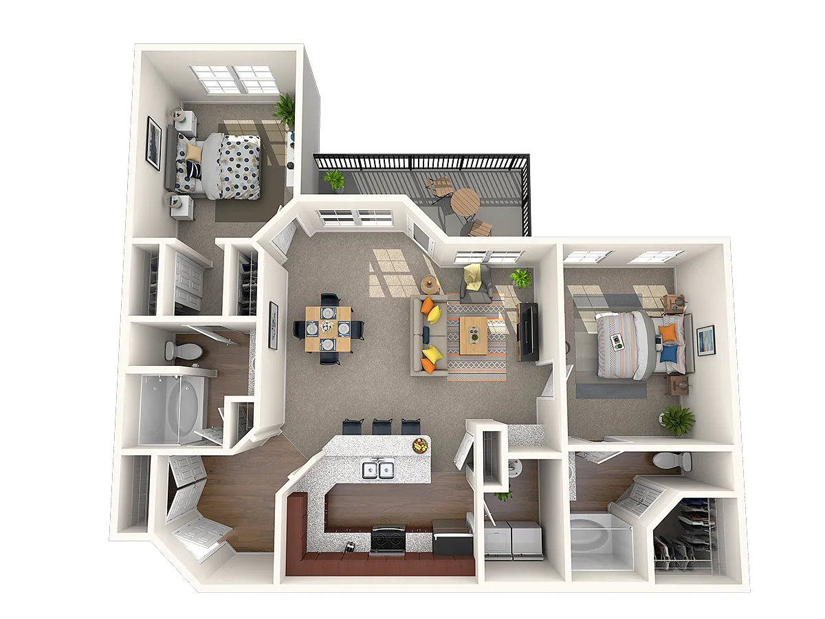Floor plan Lauberge