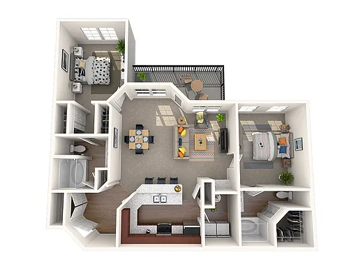 Floor plan Lauberge