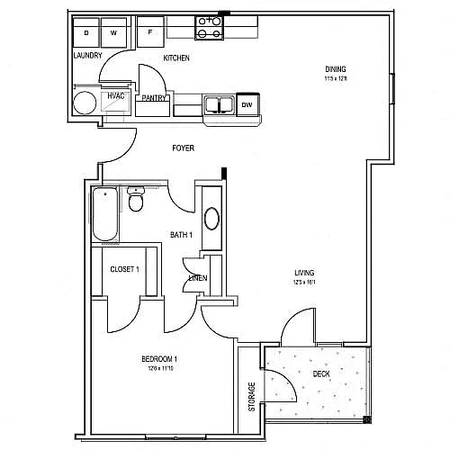 Floor plan Beaufort