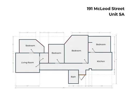 Floor plan 4 Bedroom
