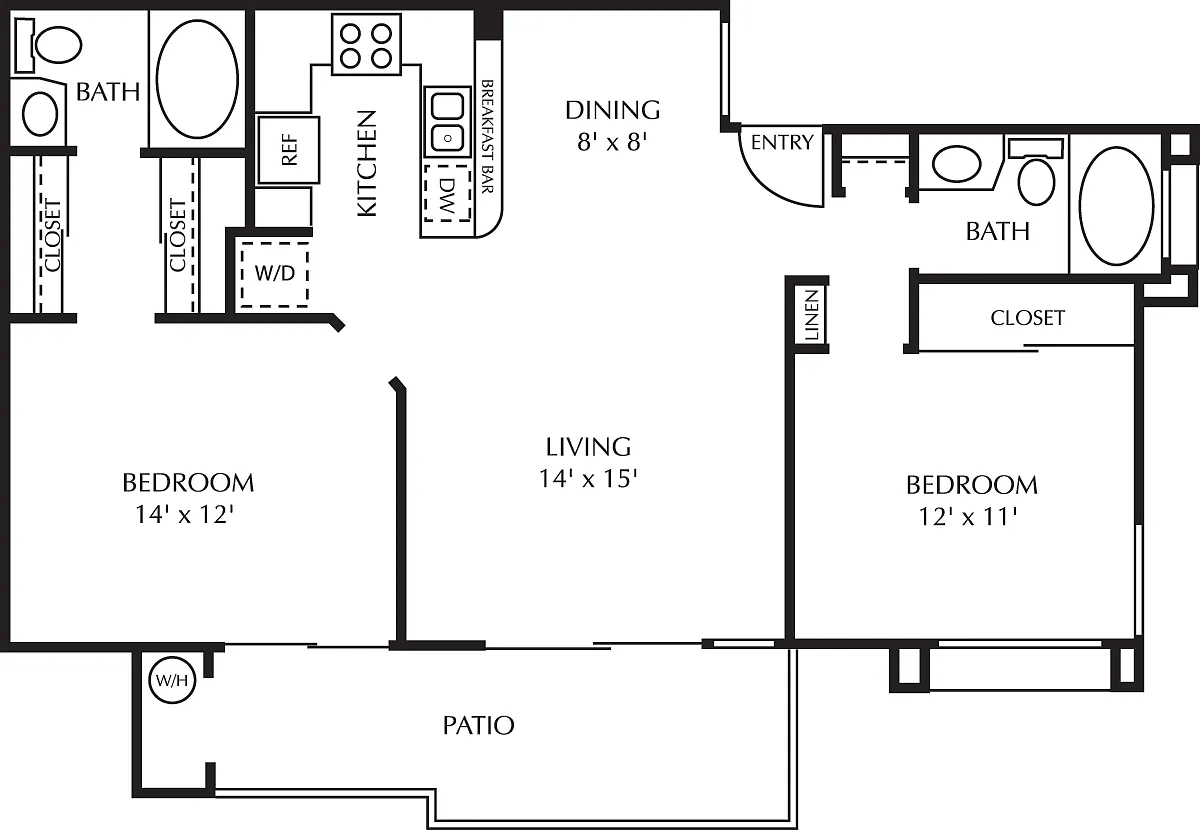 Floor plan Rio Renovated