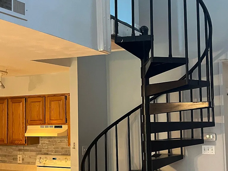 STAIRS TO BEDROOM SUITE LOFT
