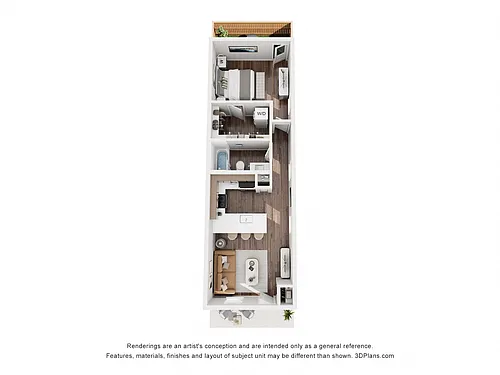 Floor plan Bluejack B