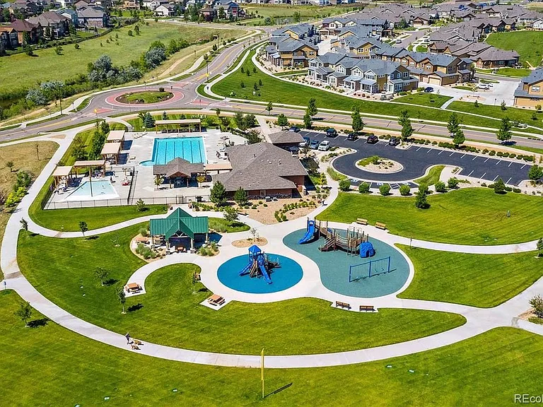Pool / Community Center / Park Aerial View