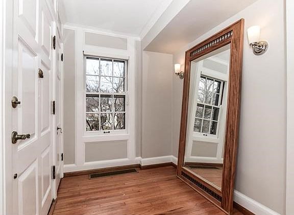 Entry inside front door. All hardwood floors throughout the house.
