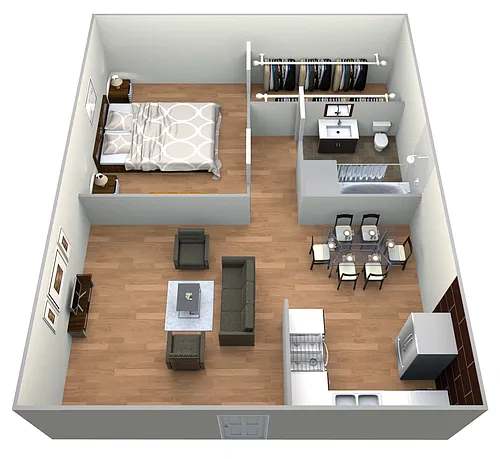 Floor plan Adler
