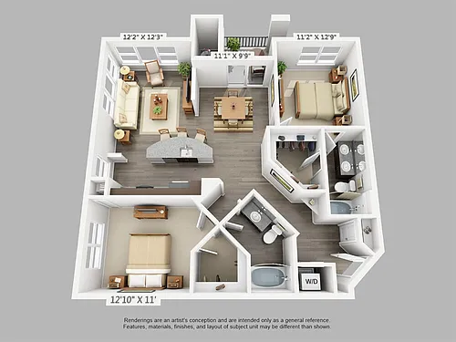 Floor plan Oak Station