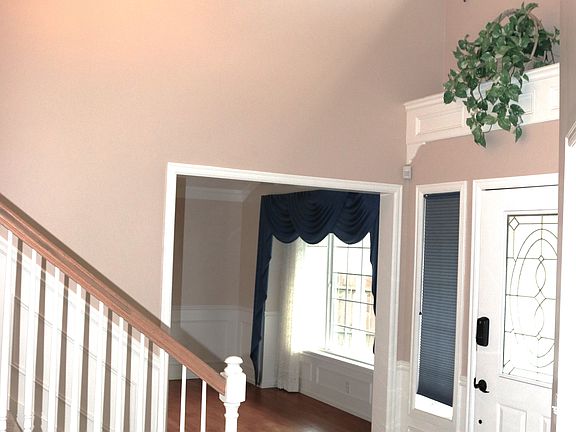 High ceiling entrance