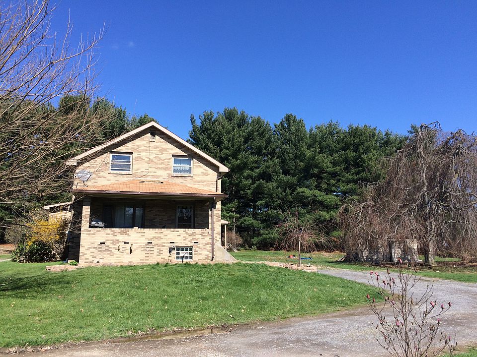 House and weeping birch