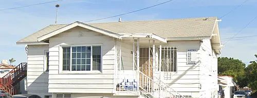 This is the front home. Unit #A is the bottom level of this home.